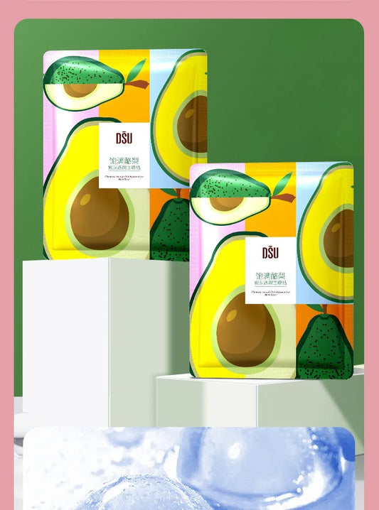 Avocado Face Sheet Mask - Moisturises, Nourishes, Calms Irritation (1 mask)