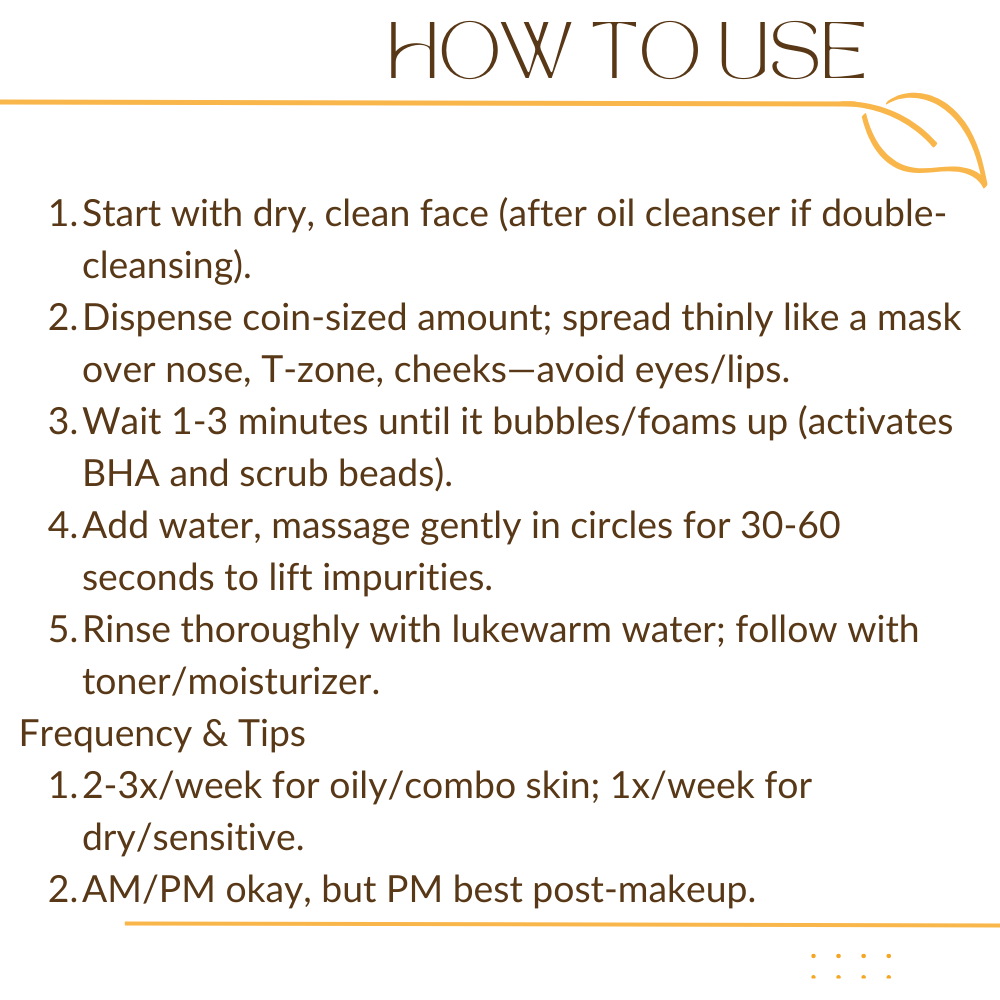 SOME BY MI Bye Bye Blackhead - Green Tea Bubble Cleanser for Blackheads 120g