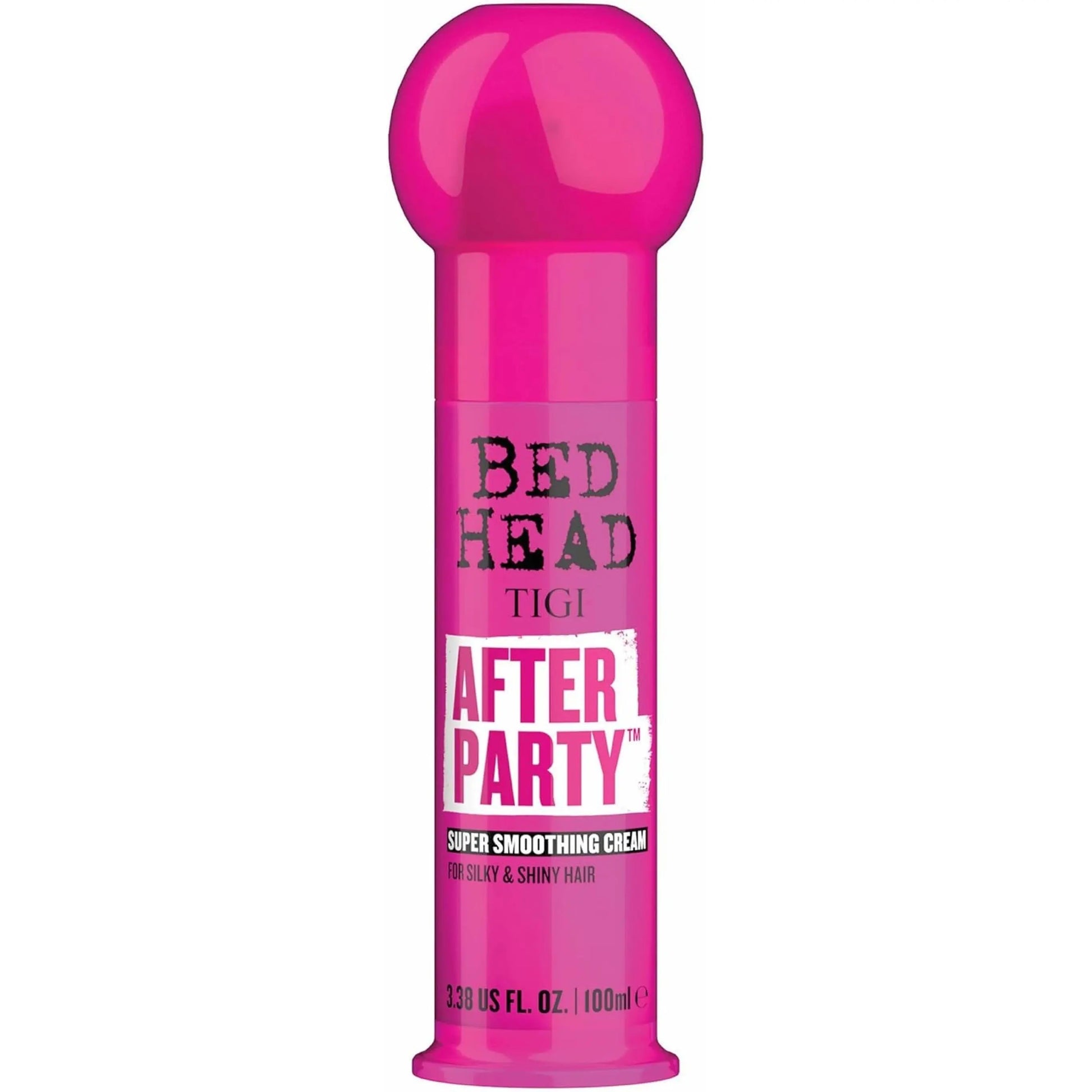 Bed Head by TIGI after Party Smoothing Cream - Anti Frizz Hair Styling Smoothing Cream, Styling for Straight, Wavy or Curly Hair Face K