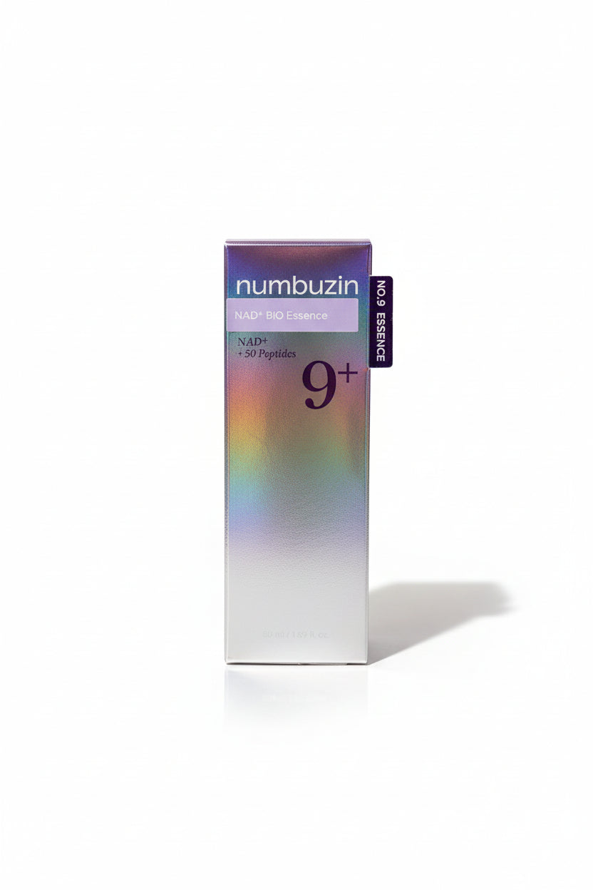 Numbuzin No.9 NAD+ BIO Lifting Essence – Anti-Ageing Firming Serum for Wrinkles, Fine Lines & Elasticity with NAD+ and Peptides, 50 ml