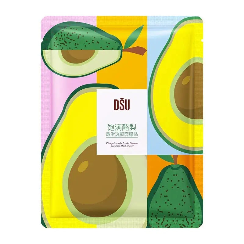 Avocado Face Sheet Mask - Moisturises, Nourishes, Calms Irritation (1 mask) Face K