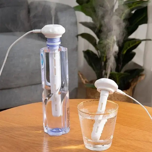 Portable Humidifier, USB Car/Desk Humidifier for Dry Air Relief Face K