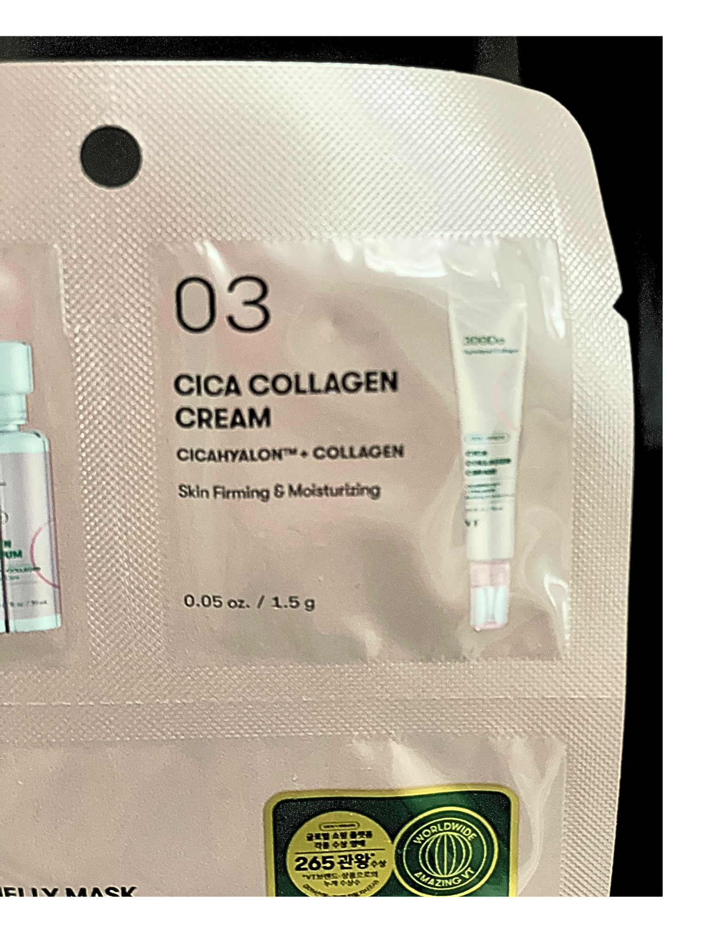 VT Cica Collagen All in One 3-Step Mask - Serum + Cream + Jelly Mask (1 unit)