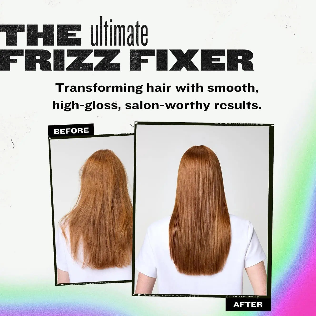 Bed Head by TIGI after Party Smoothing Cream - Anti Frizz Hair Styling Smoothing Cream, Styling for Straight, Wavy or Curly Hair Face K